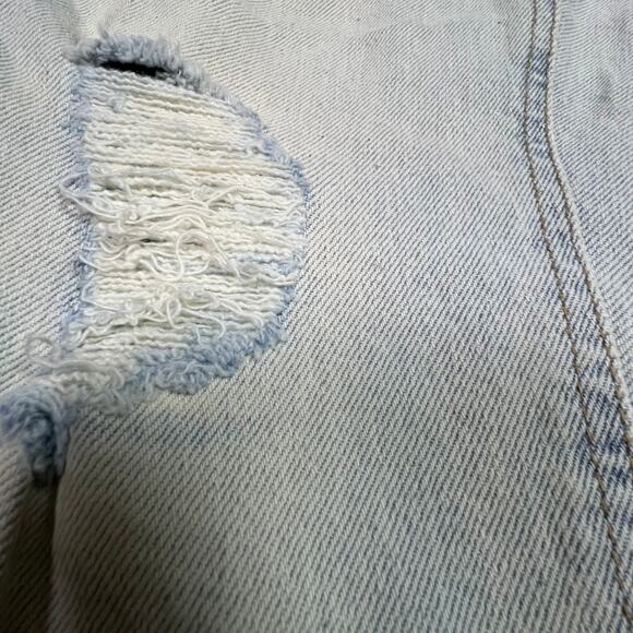 Seven7 Weekend Slim Fit Straight Leg Women's Size 4 Distressed Jeans Denim NWT - Picture 6 of 16